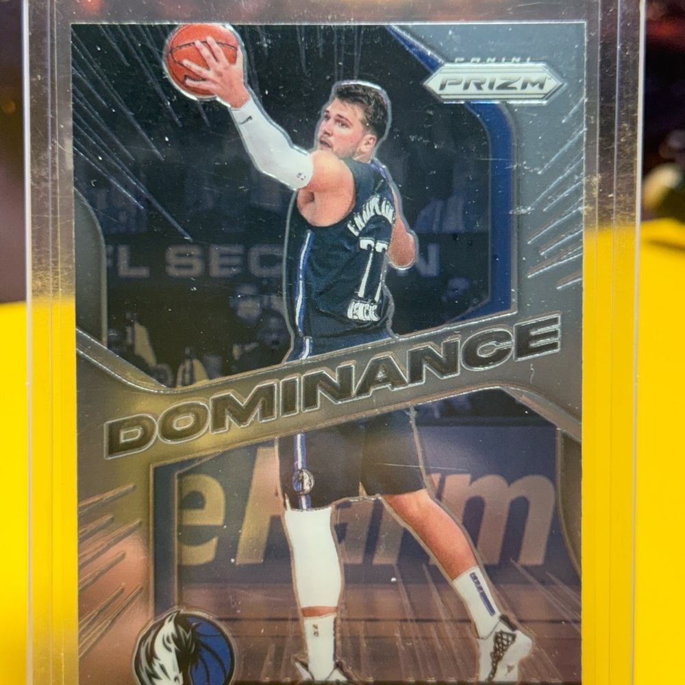 Nba Cards Luka Doncic Basketball Sports Dallas Mavericks Prizm Dominance